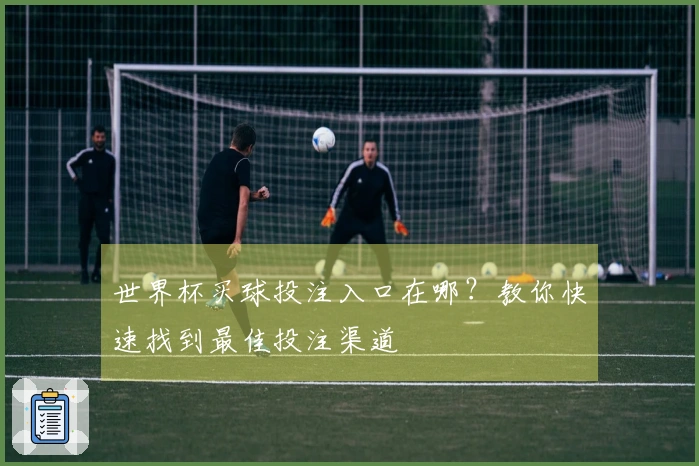 世界杯买球投注入口在哪？教你快速找到最佳投注渠道