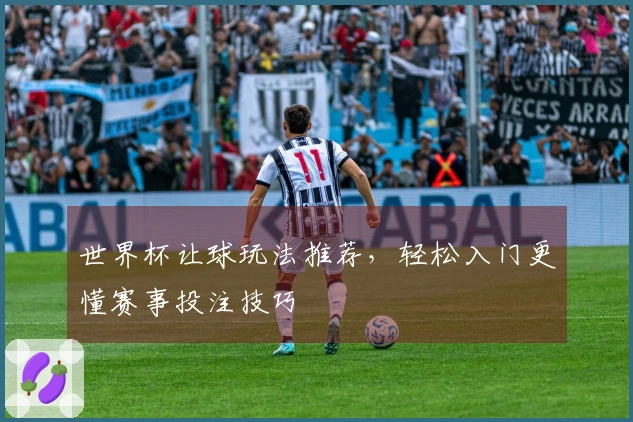 世界杯让球玩法推荐，轻松入门更懂赛事投注技巧